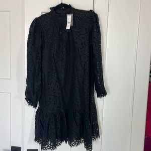 Black lace JCrew dress